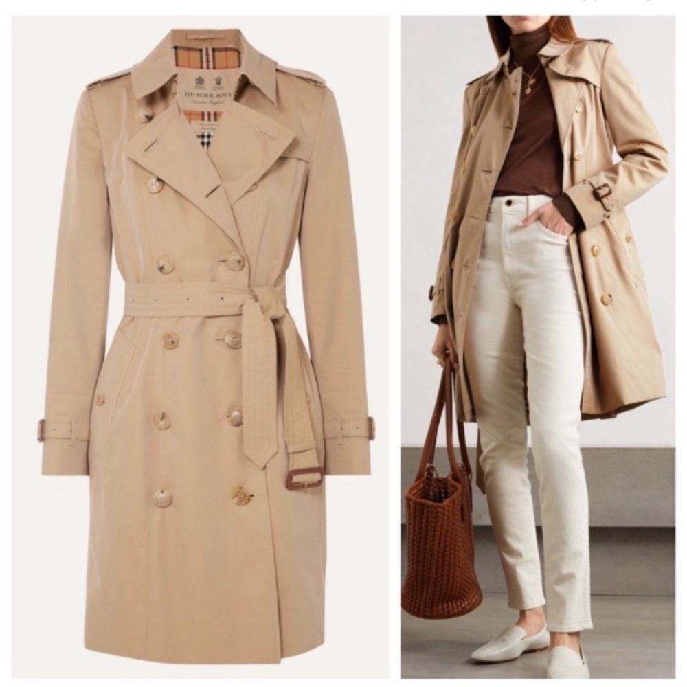 Burberry Beige Classic Trench Coat